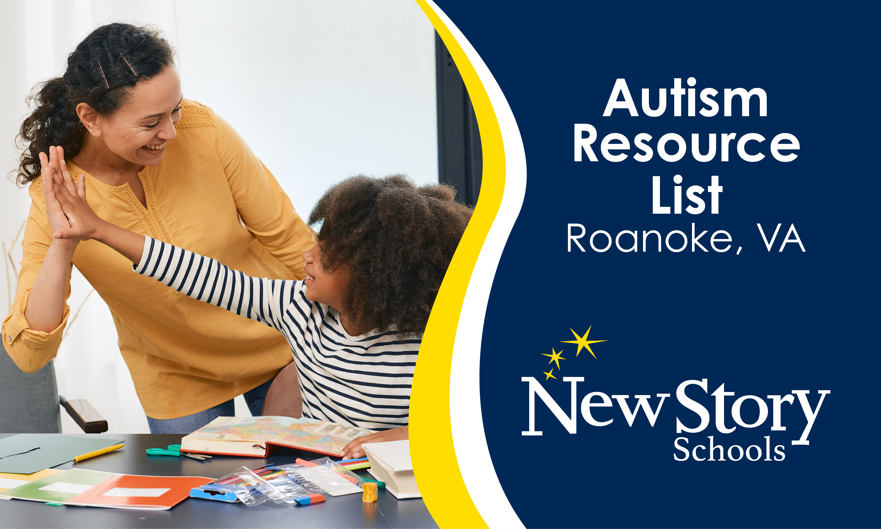 Autism Resource List Roanoke, Virginia New Story Schools